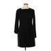 Ted Baker London Casual Dress - Shift: Black Solid Dresses - Women's Size 10