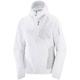 SALOMON Damen Schlupfjacke BONATTI CROSS FZ HD W WHITE/Gray Violet, Größe L in Pink