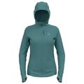 Odlo - Women's Ascent Micro PW 125 Mid Layer Full Zip - Merinolongsleeve Gr XL türkis