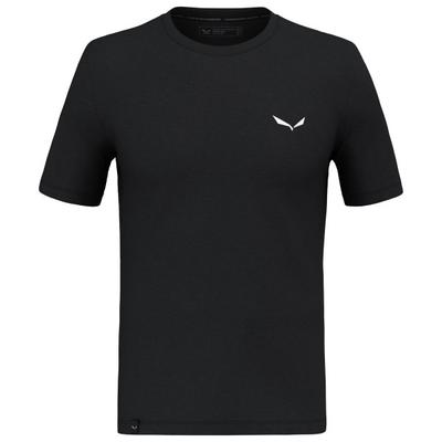 Salewa - Lavaredo Hemp Print T-Shirt - T-Shirt Gr 46 schwarz
