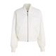 Tommy Jeans Wattierte Bomberjacke mit gleichfarbigem Logo Damen ancient white, Gr. XS, Polyester, Jacke