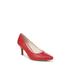 Women's Sevyn Pumps by LifeStride in Red Faux Leather (Size 9 1/2 M)