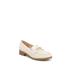 Wide Width Women's Sonoma Flat by LifeStride in White Faux Leather (Size 7 1/2 W)