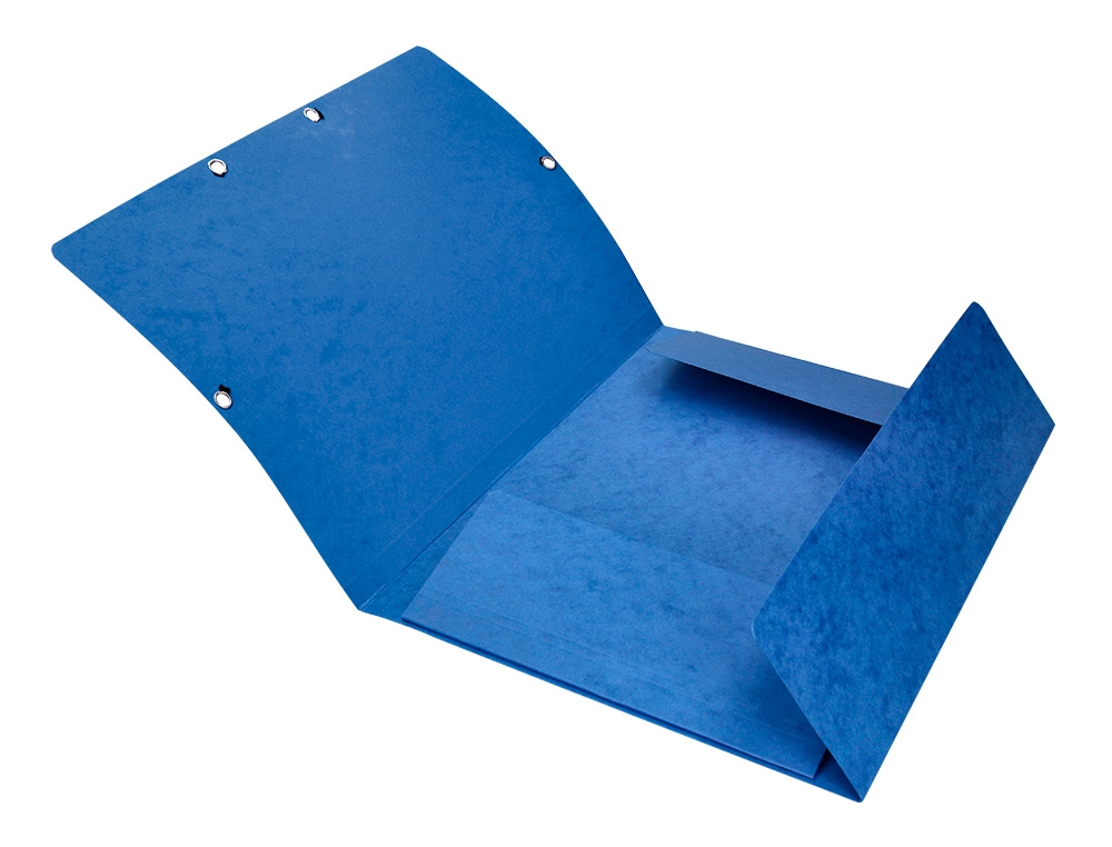 Gummizugmappe, Karton, blau Q-CONNECT KF02167 Image