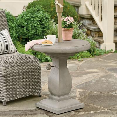 Nottingham Patio Umbrella Table - Grandin Road