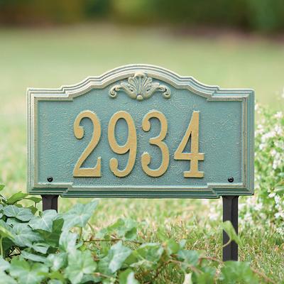 Glendora Yard Plaque - Bronze/Gold - Grandin Road