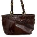 Coach Bags | Coach Hampton Tote Bag Purse Chocolate Patent Leather Casual Handbag Purse | Color: Brown | Size: Os