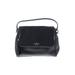 Kate Spade New York Leather Satchel: Pebbled Black Solid Bags