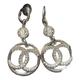 Chanel Silver earrings