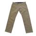 J. Crew Pants | J.Crew Stretch Chino Pants Men's 36 X 32 Beige Flat Front Zip Pockets 484 Slim | Color: Tan | Size: 36