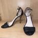 Coach Shoes | Coach Francesca Snake Embossed Black Stiletto Heels Size 9 | Color: Black | Size: 9