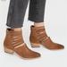 Free People Shoes | Free People Sloane Strappy Ankle Boot Distressed Suede Size 36 Euc | Color: Brown | Size: 36