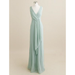 J. Crew Dresses | Jcrew Evie Long Dress In Silk Chiffon | Color: Blue/Green | Size: 4