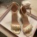 Kate Spade Shoes | Kate Spade Pearl Heels | Color: White | Size: 7.5
