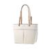 Michael Kors Bags | Michael Kors Bedford Optic White Leather Tote | Color: Cream/White | Size: Os