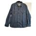 Levi's Tops | Levis Strauss Shirt Womens Large Blue Denim Pearl Snap Button-Down Long Sleeve | Color: Blue | Size: L