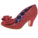 Irregular Choice Damen Ban Joe Weite Passform Mary Jane Schuh, rot, 40 EU