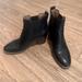 Madewell Shoes | Madewell Black Ankle Boots | Color: Black | Size: 7.5