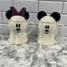 Disney Holiday | New Disney Ghost Mickey And Minnie Mugs With Toppers Sent, Disney Halloween | Color: White | Size: Os
