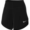 Nike Damen Shorts W Nk Bliss Df Hr 3In Br Short, Black/Reflective Silv, DX6018-010, 2XL
