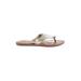 Mad Love Sandals: Gold Shoes - Women's Size 6