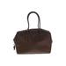 Prada Leather Shoulder Bag: Pebbled Brown Solid Bags