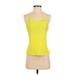 Nike Active Tank Top: Yellow Activewear - Women's Size X-Small