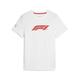 T-Shirt PUMA "F1 ESS Motorsport Jungen" Gr. 140, weiß (white) Kinder Shirts T-Shirts