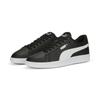 Sneaker PUMA "Smash 3.0 L Sneakers Erwachsene", Gr. 43, schwarz-weiß (schwarz, weiß), Obermaterial: Leder, Synthetik; Futter: Textil; Innensohle: Textil; Laufsohle: Gummi, Schuhe
