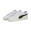 Sneaker PUMA "Smash 3.0 L Sneakers Erwachsene", Gr. 44.5, weiß (weiß schwarz gold frosted ivory beige), Obermaterial: Leder, Synthetik; Futter: Textil; Innensohle: Textil; Laufsohle: Gummi, Schuhe