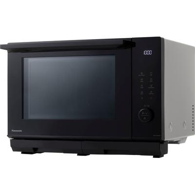 PANASONIC Mikrowelle "NN-DS59NMETG", schwarz (schwarz, edelstahl), B:51,4cm H:34,7cm T:45,6cm, Mikrowellen_Minibacköfen_Kleinküchen