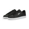 Sneaker PUMA "Smash 3.0 L Sneakers Erwachsene", Gr. 46, schwarz-weiß (schwarz, weiß schwarz), Obermaterial: Leder, Synthetik; Futter: Textil; Innensohle: Textil; Laufsohle: Gummi, Schuhe