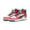 Sneaker PUMA "Rebound Sneakers Erwachsene", Gr. 36, rot (weiß schwarz for all time rot), Obermaterial: Synthetik; Futter: Textil; Innensohle: Keine Angabe, Textil; Laufsohle: Gummi, Schuhe