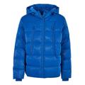 Allwetterjacke URBAN CLASSICS "Urban Classics Herren Shark Skin Puffer Jacket" Gr. S, blau (royal) Herren Jacken Übergangsjacken