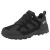 Wanderschuh JACK WOLFSKIN "TRAIL HIKER TEXAPORE LOW M", Gr. 47, schwarz, Leder, Textil, sportlich, Schuhe, wasserdicht