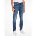 Straight-Jeans TOMMY HILFIGER "STRAIGHT DENTON STR" Gr. 40, Länge 32, diego Herren Jeans Straight Fit