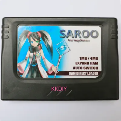 SAROO-Menu anglais pour console Sega Saturn jeu rétro à travers 1.36 Ver SS Clodrive