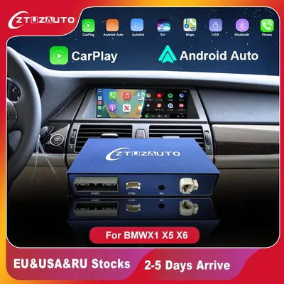 CarPlay sans fil pour BMW CCC CIC bronchX5 X6 2005-2015 Android Auto Mirror Link AirPlay