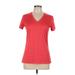 Nike Active T-Shirt: Red Activewear - Women's Size Medium