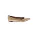 M. Gemi Flats: Tan Print Shoes - Women's Size 39 - Pointed Toe