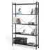 Creationstry Bookshelf, Modern Bookcase w/ Steel Frame, Wood Book Shelf in Brown | Wayfair JJ-MX-24010224