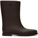 Toteme Brown 'the Rain Boot' Boots