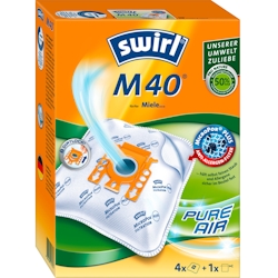 Swirl® 832366 Staubsaugerbeutel M 40(M54) Microporen, 4 Stück Image