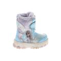 Boots: Athletic Platform Casual Blue Color Block Shoes - Kids Girl's Size 7