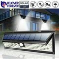 118 LED Solar Lamp Outdoor Garden Yard Waterproof PIR Motion Sensor Wall Light