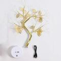 LED Night Light Mini Christmas Tree Copper Wire Garland Lamp For Home Kids Bedroom Decor Fairy Lights Luminary Holiday Lighting