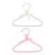 2 Pcs Pet Hanger Drying Clothes Rack Apparel Hangers Plastic Display Shelf Dog Skirt Earth Tones Stand Baby Metal