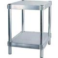 Prairie View A243024-2 Shelving Unit 2 Shelf 24 W X 30 H X 24 L Aluminum