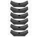 Dumbbell Rest 6 Pcs Wear-resistant Stand Display Rack Dumbells Fitness Equipment Gym Machines for Home Pp