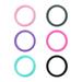 6 Pcs Slicone Rings Silicone Sports Anniversary Presents Wedding Band Rubber Ladies